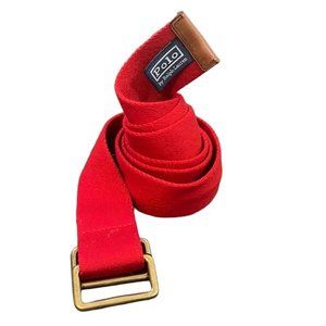 Ralph Lauren Canvas D-Ring Belt
